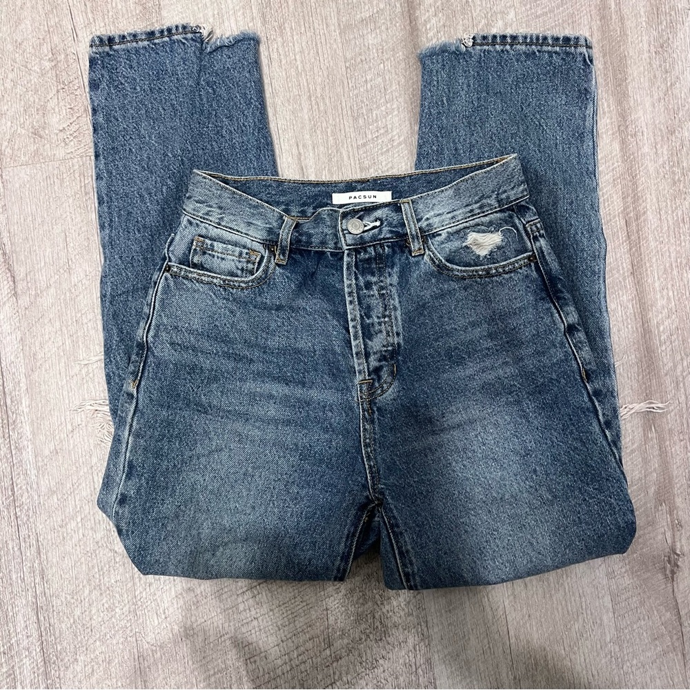 Pacsun high rise straight leg jeans